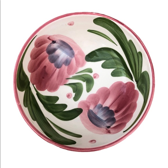 Hand Painted (in Spain) Bowls. Like New. No chips or cracks. Set of two. - Picture 4 of 6